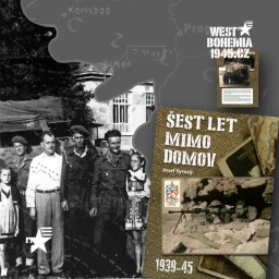 T1017 Kniha ŠEST LET MIMO DOMOV 1939-45